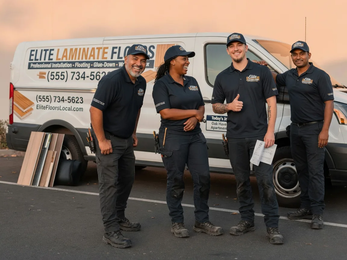 Laminate flooring installation company in Hubbell, MI